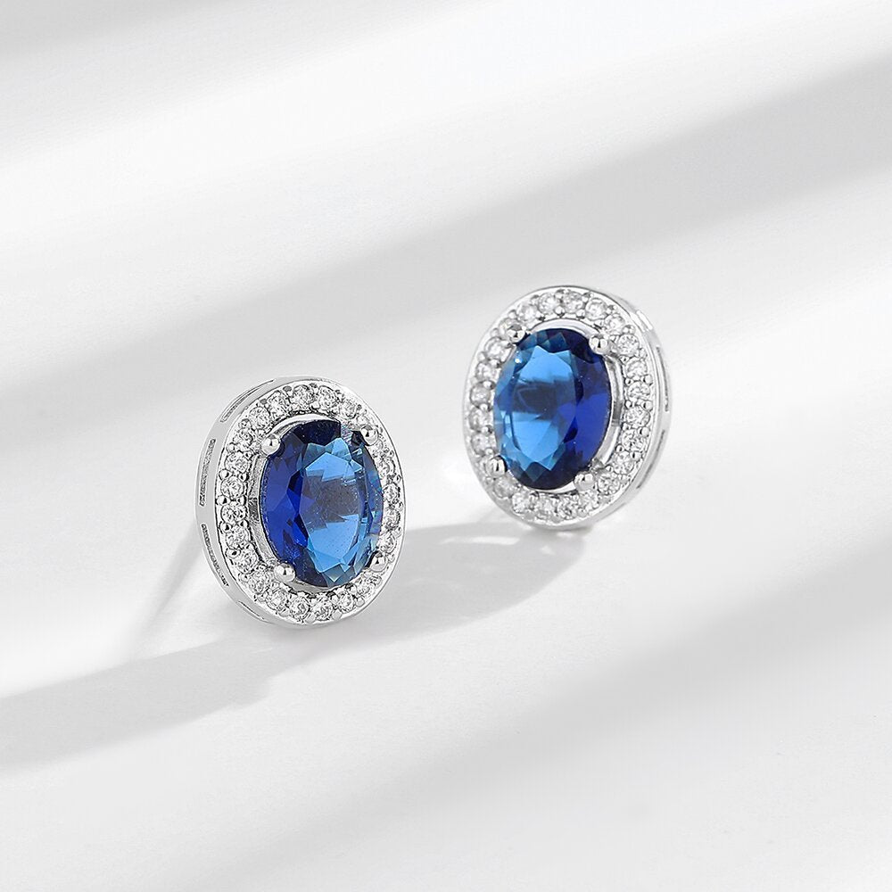 Women's Broadcast High-grade Personalized Sier-plated Color Zircon Affordable Luxury Style For Rings