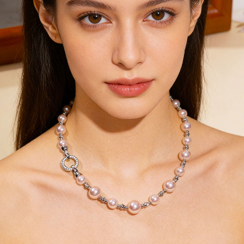 Women's French Style Pearl For Fashionable Temperamental Simple High-grade Retro Necklace