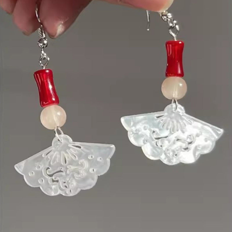 Advanced Chinese Style Retro National Eardrops Design Ear Earrings
