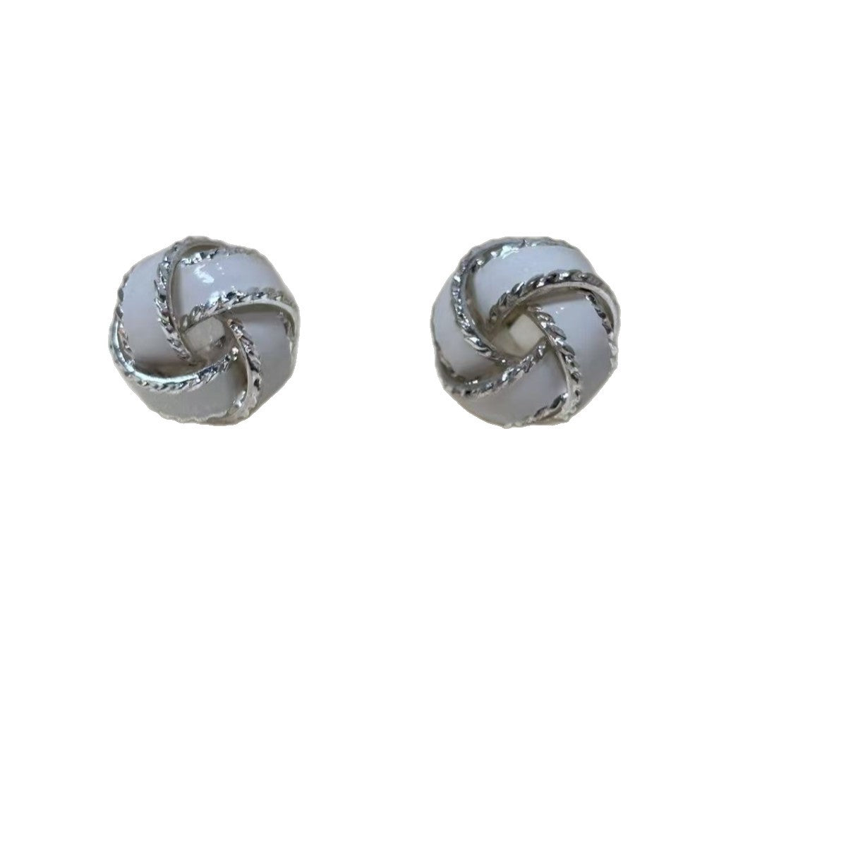 Women's Retro Elegant Drip Glazed Twist For Design High-grade Gentle Rings