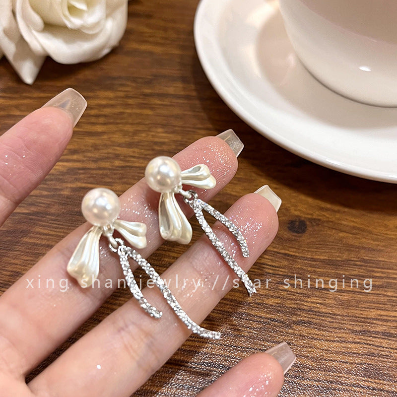 Baroque Pearl High-grade Personality Design Ear Retro Earrings