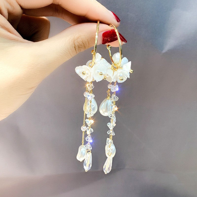 Needle Korean Style Light Luxury Exaggerated Geometric Earrings