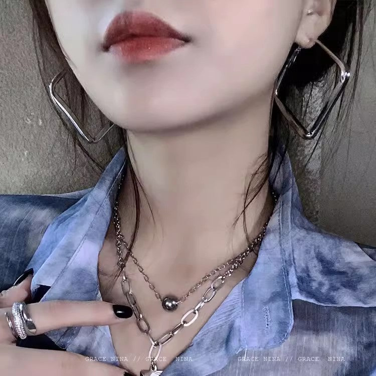 Temperament Niche Ear Jewelry Light Luxury Earrings