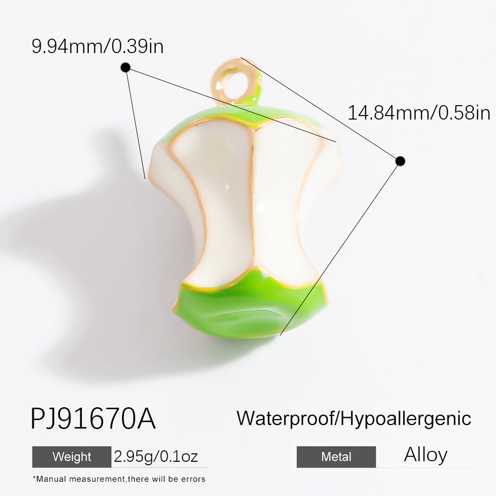Mini Fruit Cartoon Pastoral Style Three-dimensional Jewelry Accessories