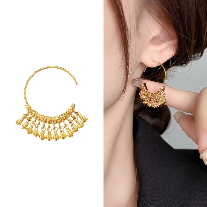 Women's Light Luxury Copper Gold-plated Fashion Commuter High-grade Rings