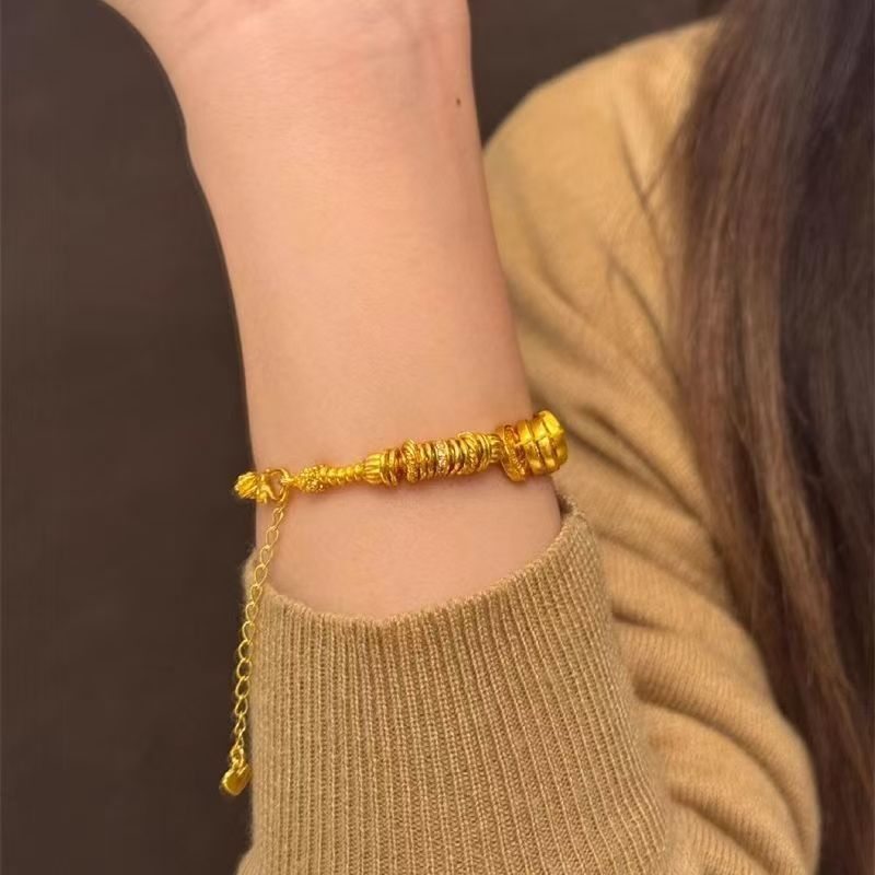 Ancient Gourd Winding Chinese Retro Minority Girlfriend Handmade Gift National Bracelet