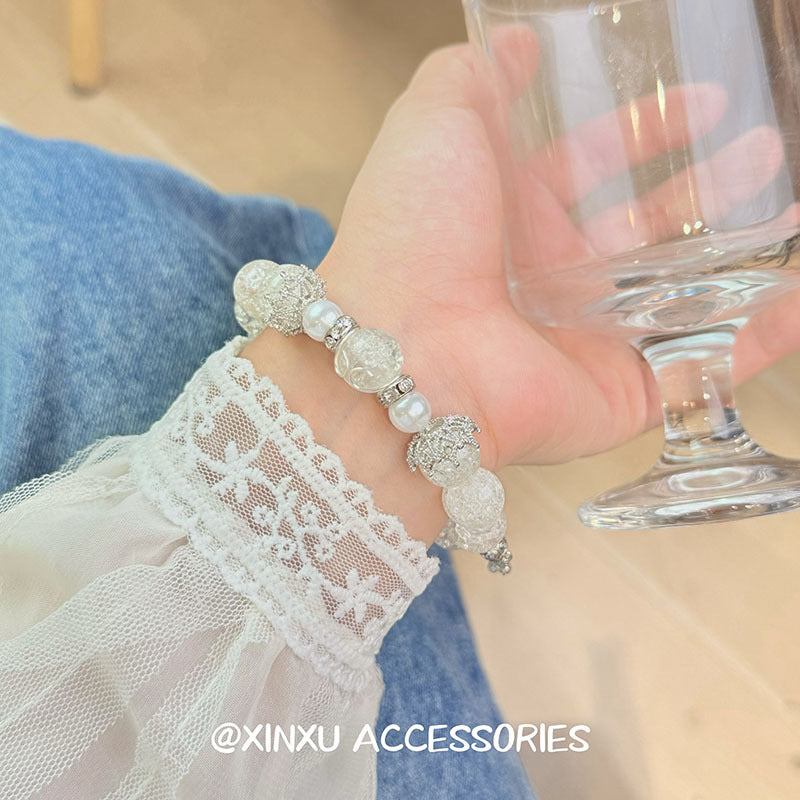Women's French Court Pearl Retro Elegance High-grade Bracelets