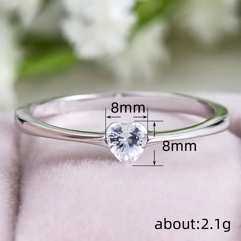 Women's Shi Wedding High-grade Ceremony Proposal Flash Love Couple Super Ring