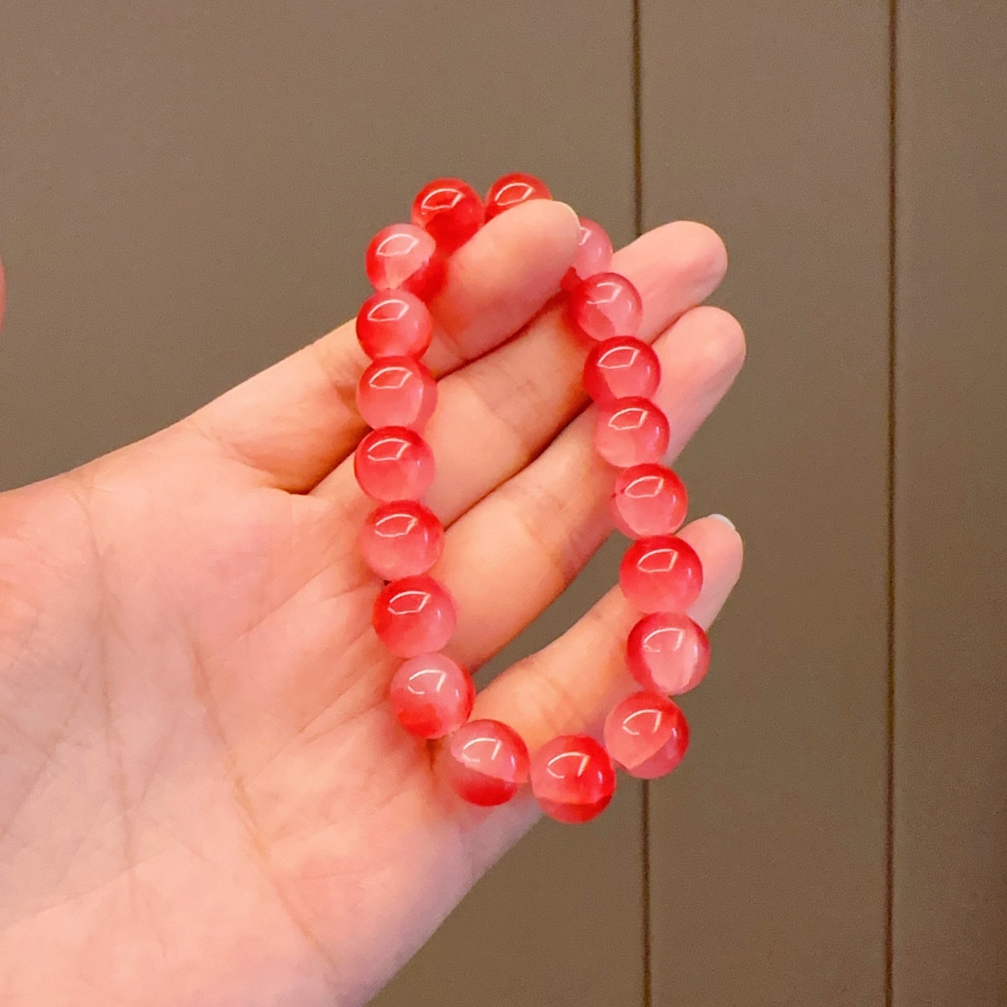 Ice Crack Bead Crystal Transparent Jade Broken Pliable Temperament Bracelets