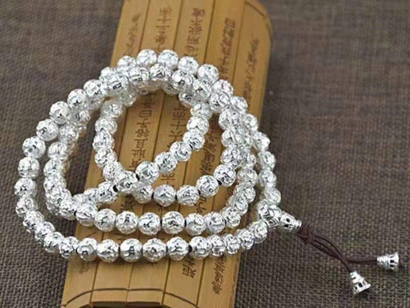 Women's & Men's Mantra Sier Retro Bracelet