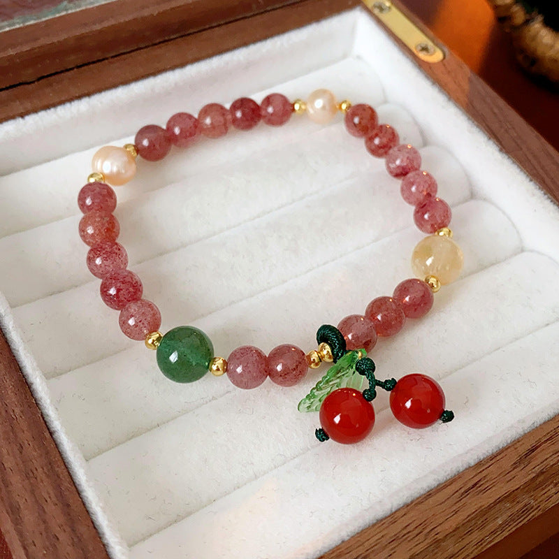 Women's Beaded Ethnic Style Light Luxury High Sense Bracelet