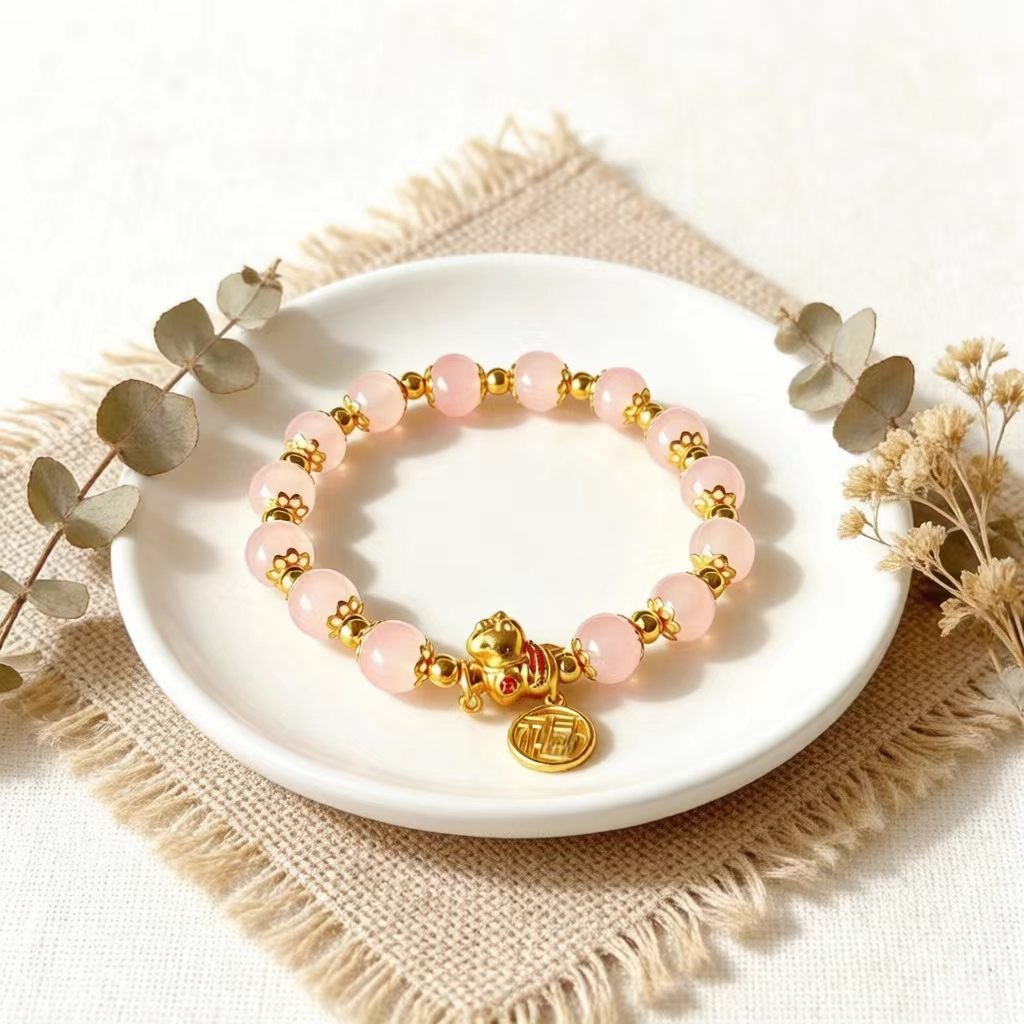 Super Nice Manual Light Luxury Advanced Barrel Bracelet