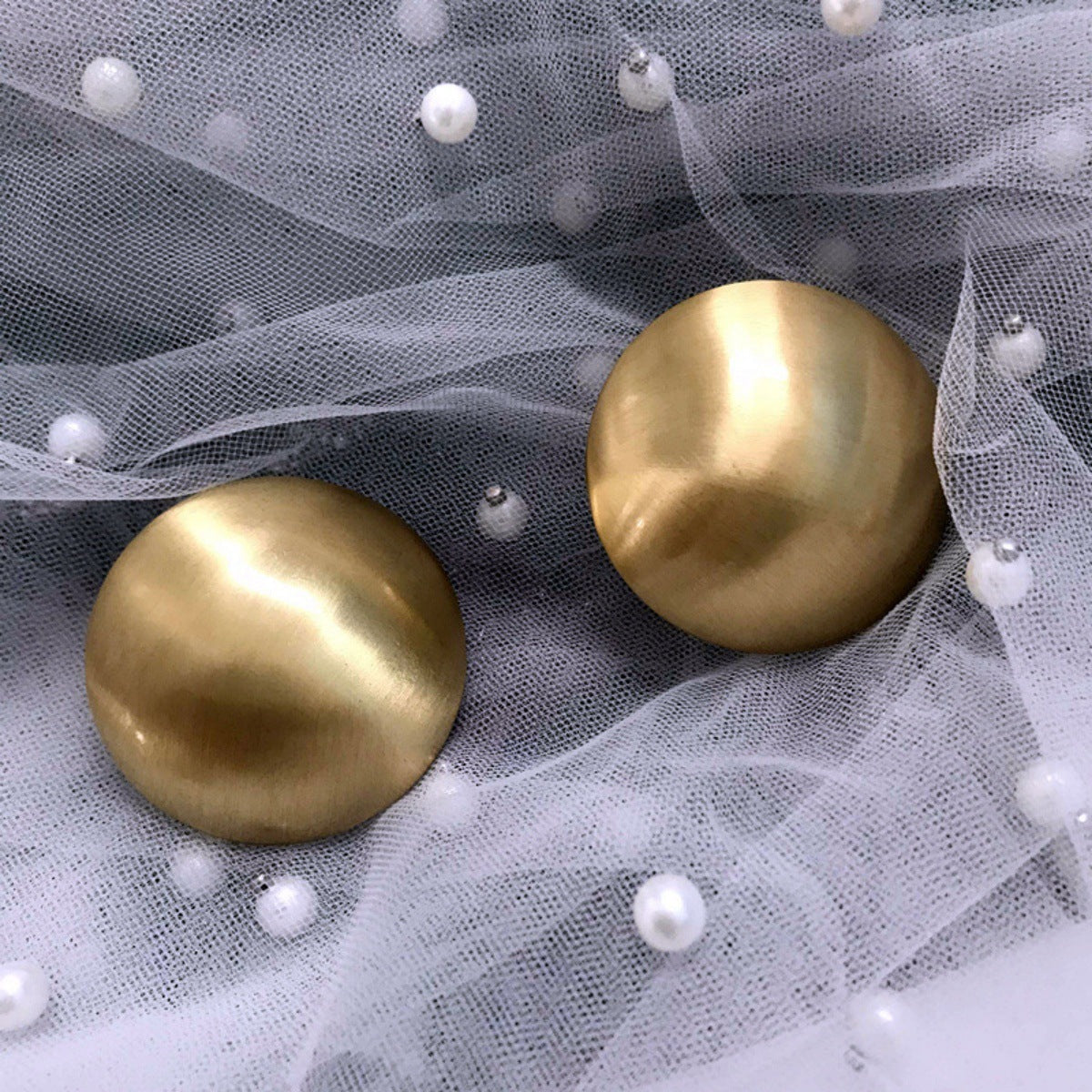 High-grade Matte Metal Female Niche Retro Personality Rings