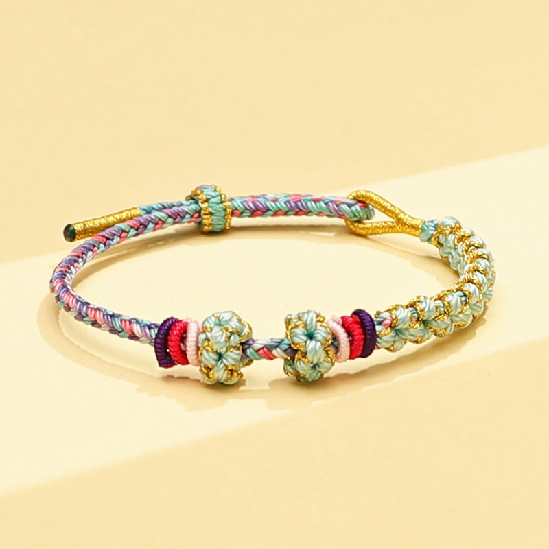 Hand-woven Landscape Carrying Strap Beads Threading Transfer Bracelets