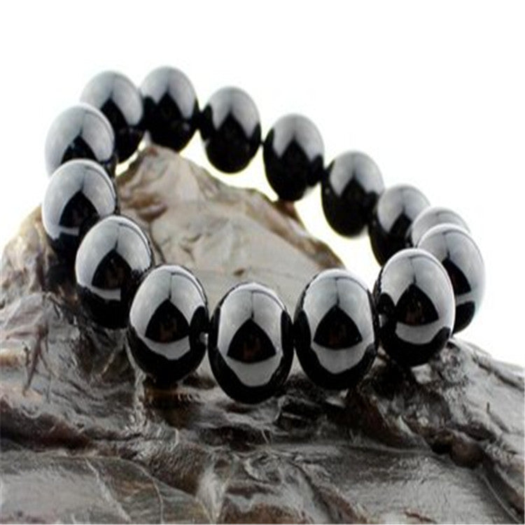 Black Agate Scenic Spot Stall Live Bracelets