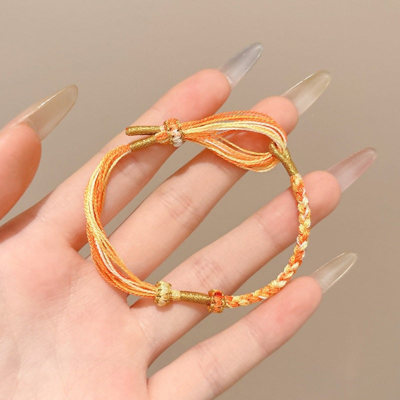Children's Dragon Boat Festival Colorful Rope Chic Carrying Strap Batch Bracelet