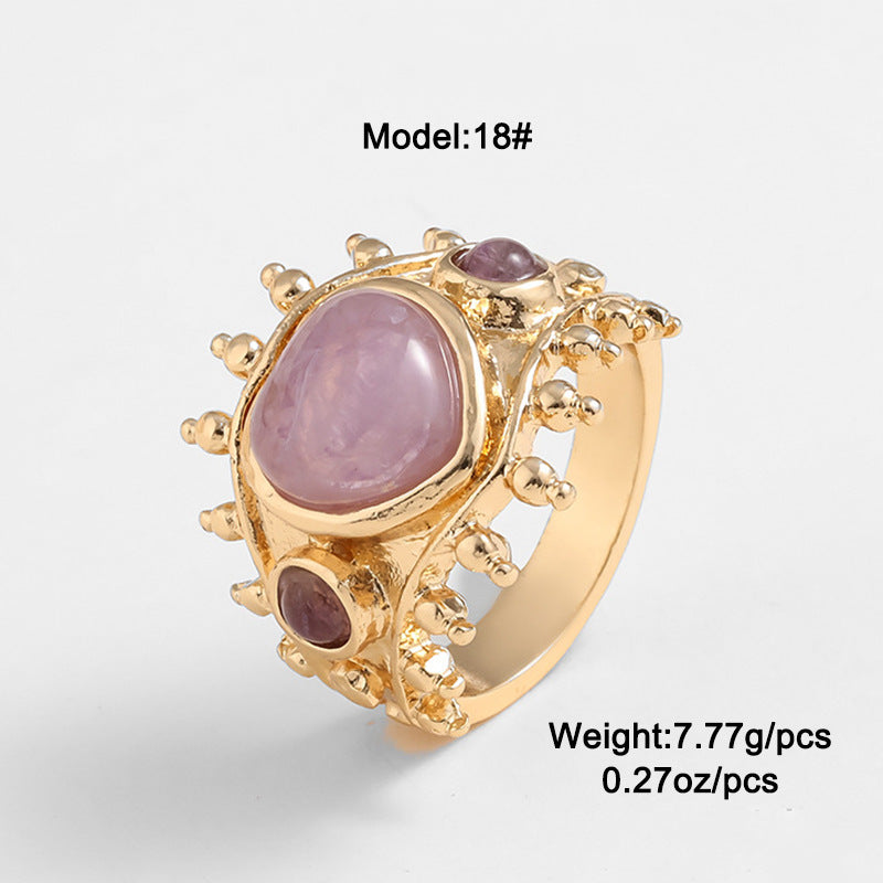 Antique Fashion Design Popular Imitation Jewelry Rings