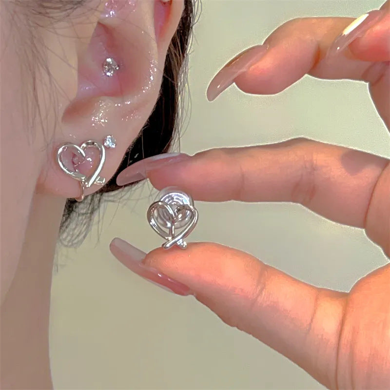 Women's Fashion Temperament Wild Without Piercing Mosquito Coil Earrings