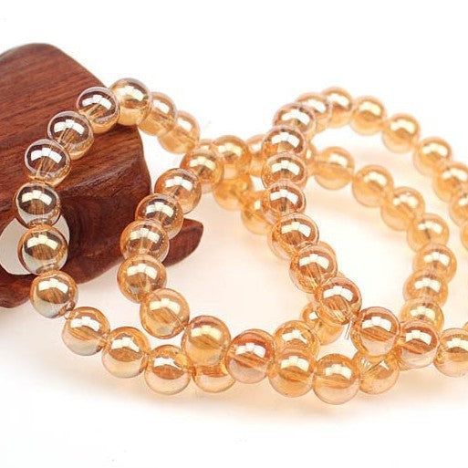 Micro Glass Bead Beads Scratch Stall Amber Bracelets