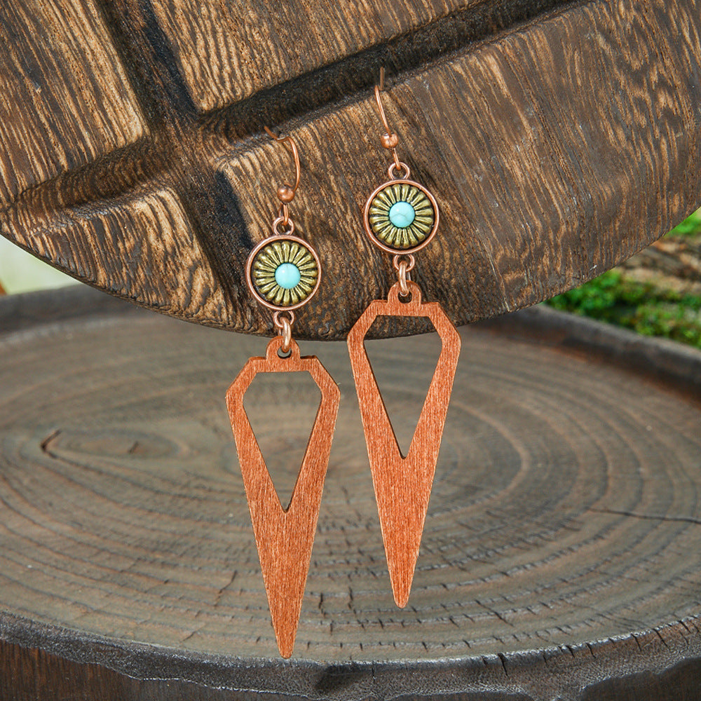 Attractive Antique Bohemian Ethnic Style Handmade Earrings