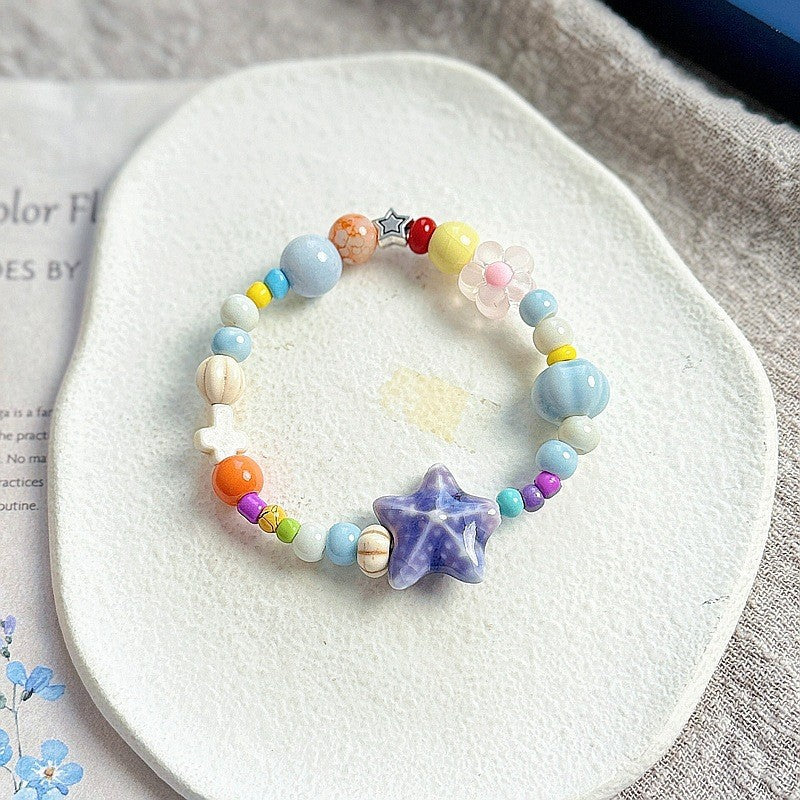 Ceramic Design High-grade Female Sweet Travel Simple Fresh Bracelet