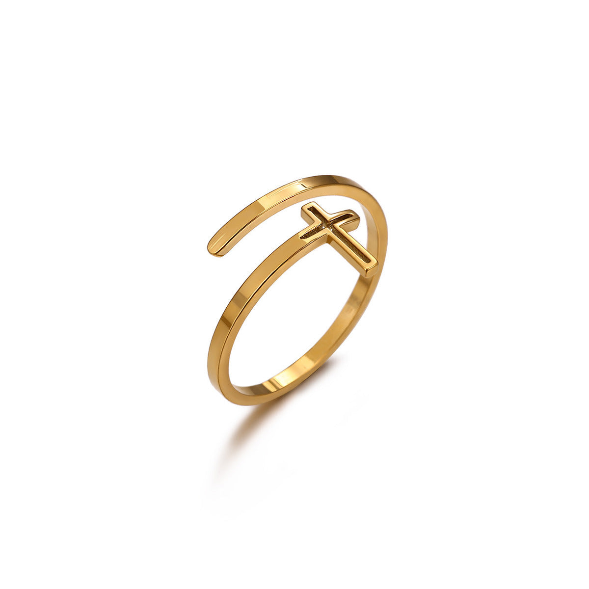 Open Niche Creative Hollow Daily Wear Couple Ring
