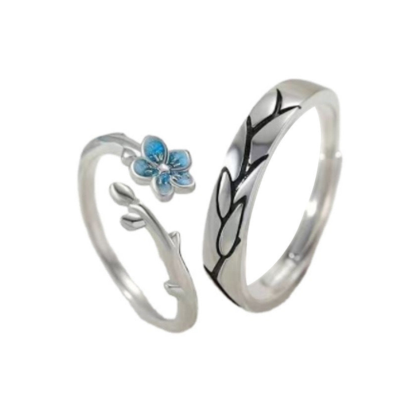 Couple Stylish Simple Versatile Trendy Valentine's Rings