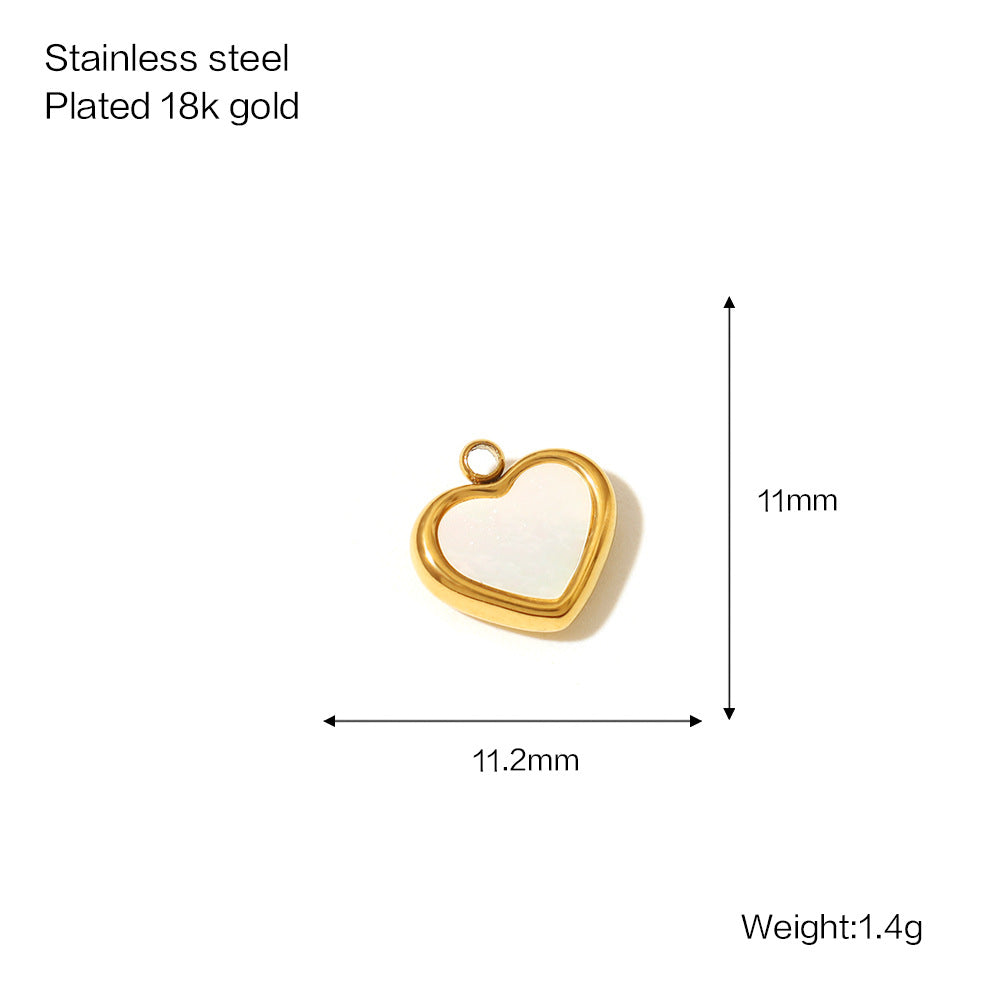 Versatile Women's Stainless Steel Gold-plated Bow Jewelry Accessories