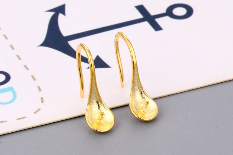 Women's Freshwater Pearl High Heels Hollow Three-dimensional Spoon Rings