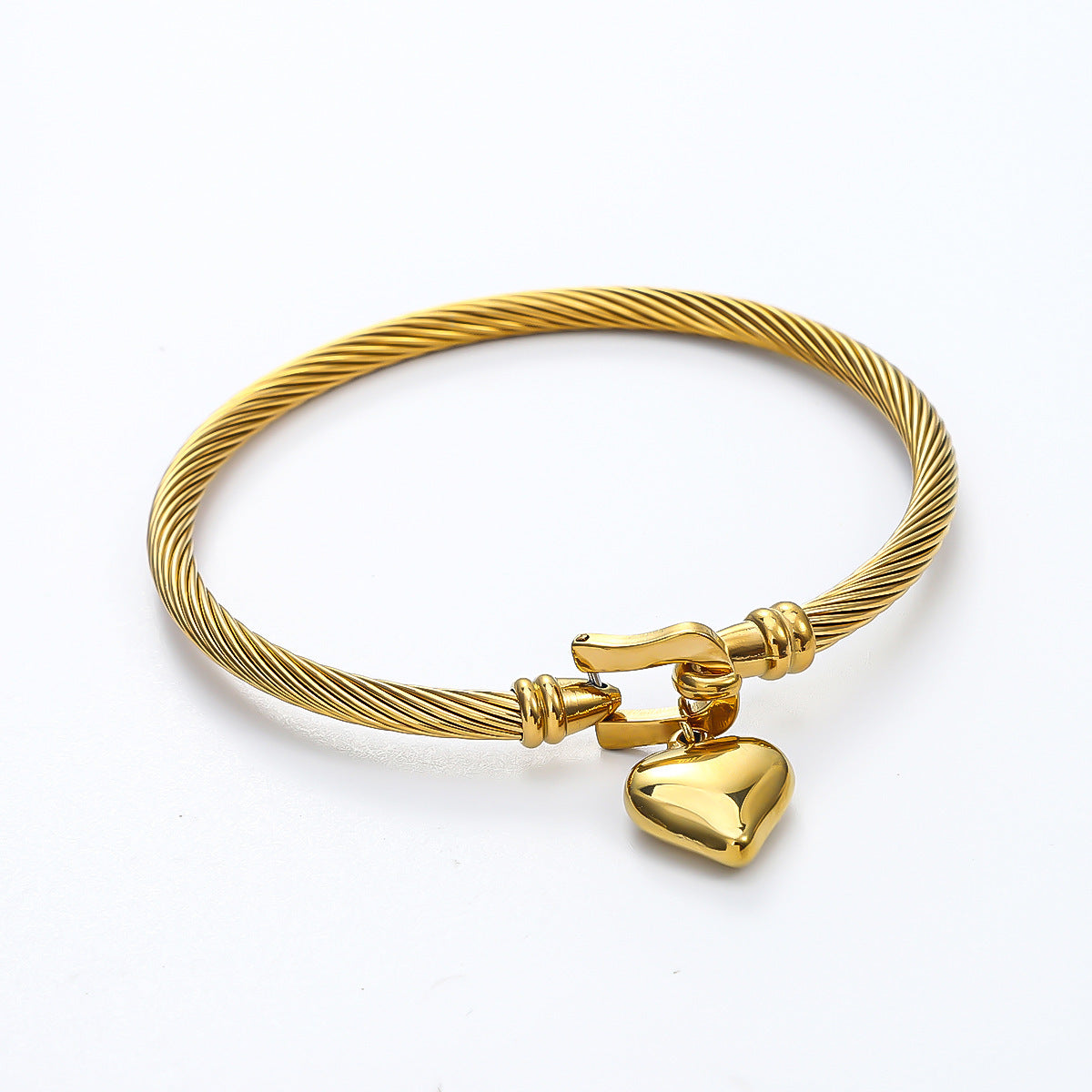 Titanium Steel Stainless Real Gold Furnace Bracelets