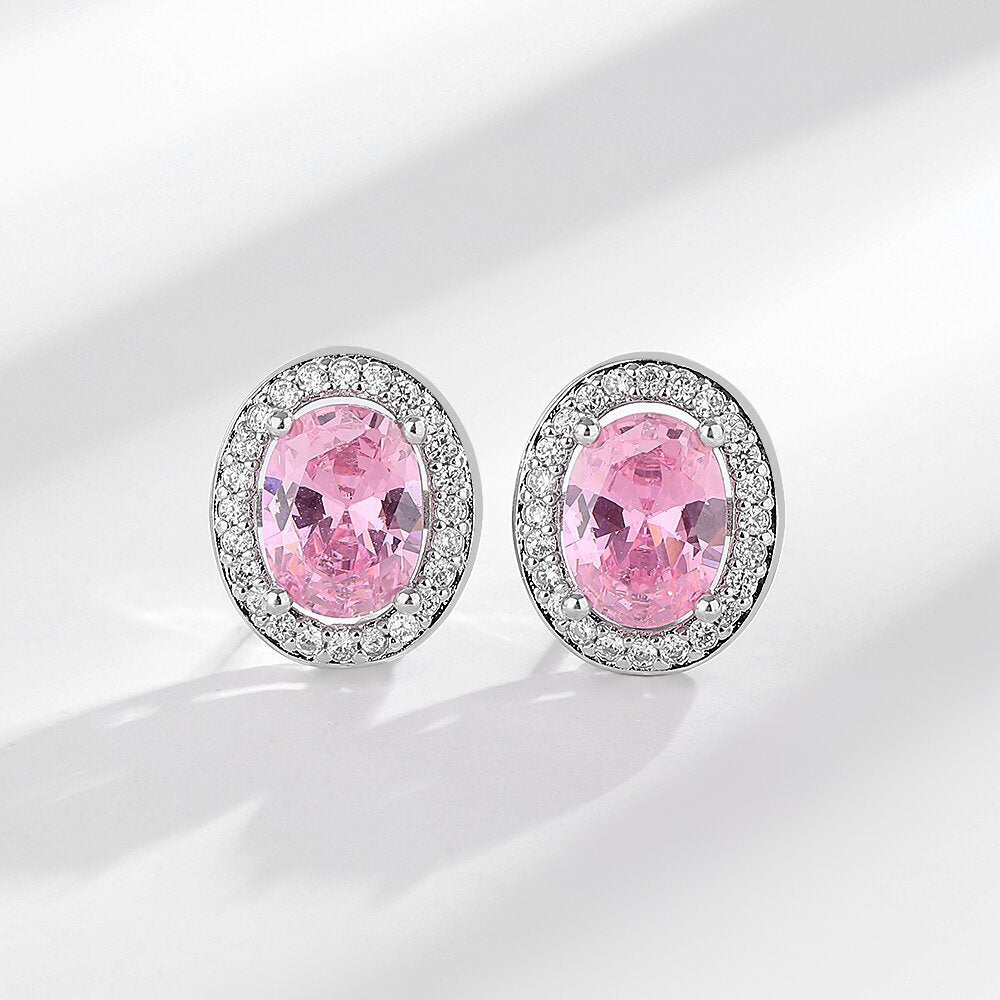 Women's Broadcast High-grade Personalized Sier-plated Color Zircon Affordable Luxury Style For Rings