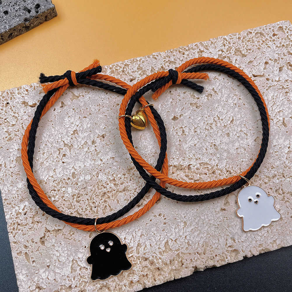Ghost Love Magnetic Couple Suit Carrying Bracelets