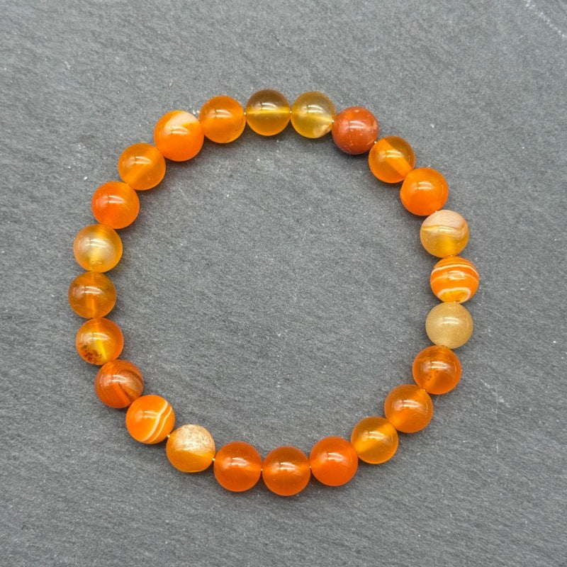 Red Green Treasure Amethyst Sunstone Lapis Lazuli Tiger Eye Handmade Bracelets