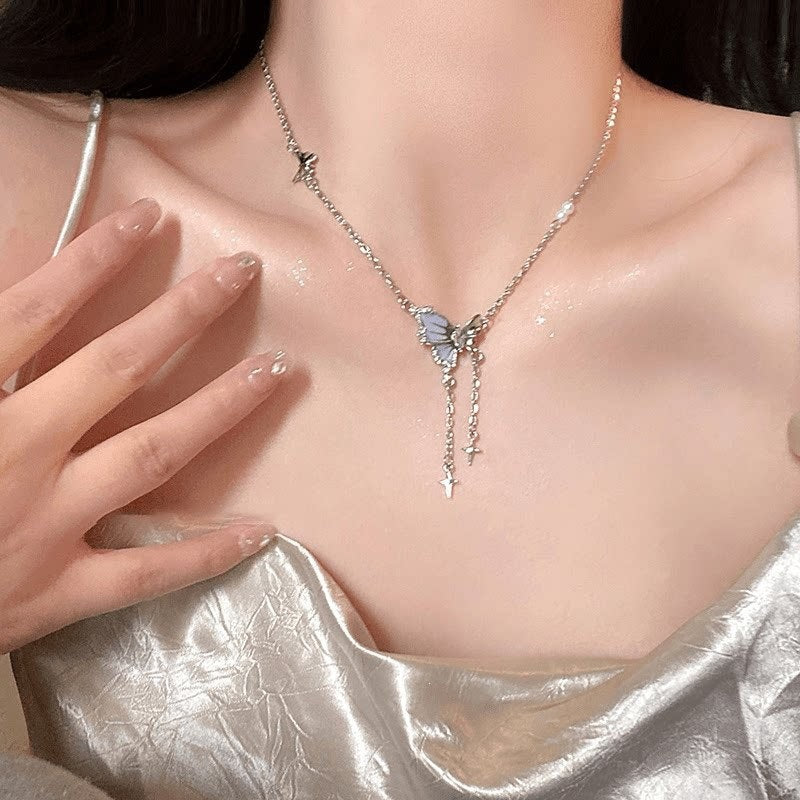 Women's Wind Clavicle Chain Design Love High-grade Necklace