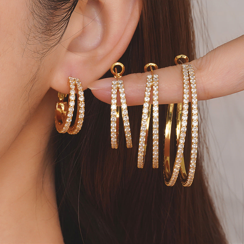 Women's Style For Niche Light Luxury Design Refined Earrings
