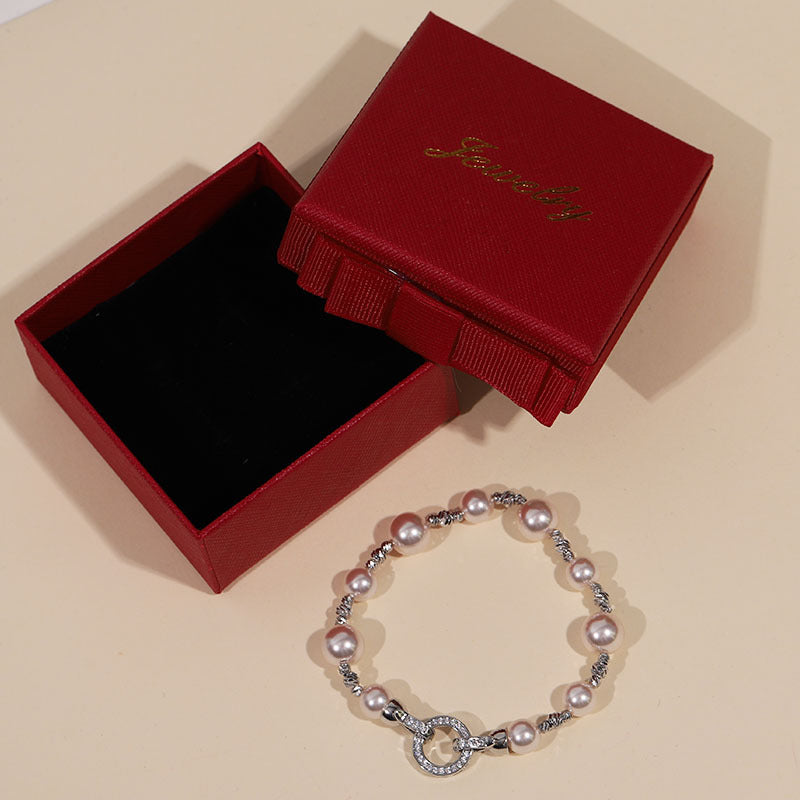 Women's French Style Pearl For Fashionable Temperamental Simple High-grade Retro Necklace