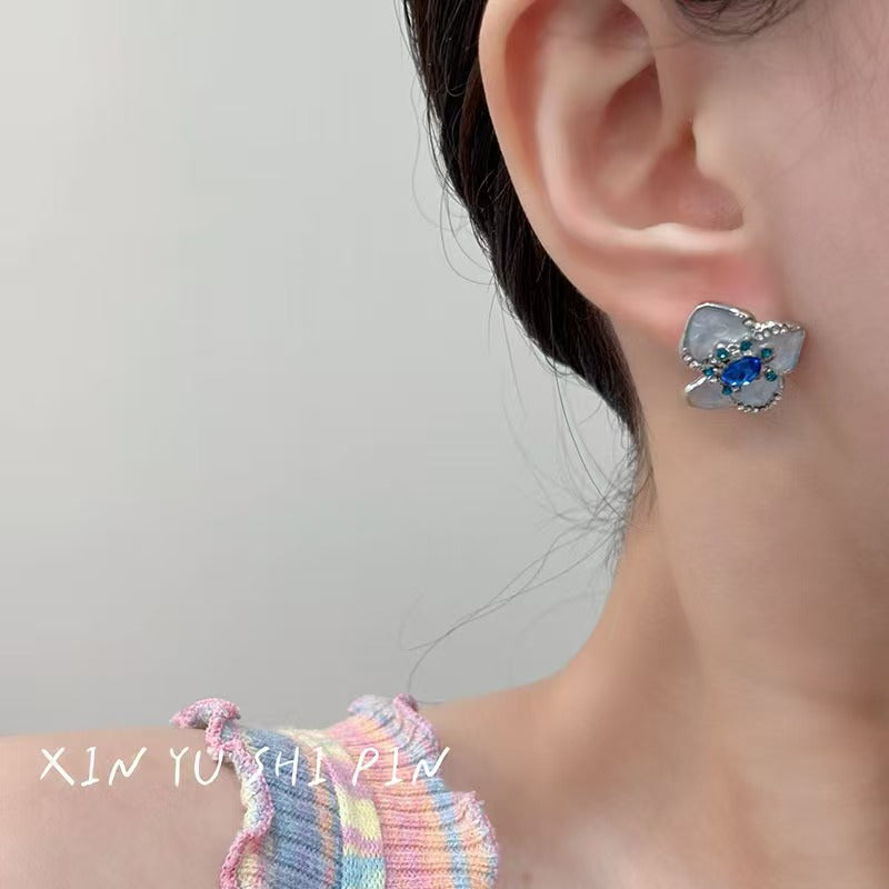 Women's Three-dimensional Flower For Chinese Style Light Luxury High-grade Temperament Expensive Rings
