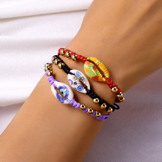 Women's Summer Beach Vacation Style Devil's Eye Bracelets