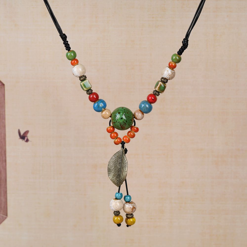 Chinese Ethnic Style Butterfly Niche Ancient Necklaces