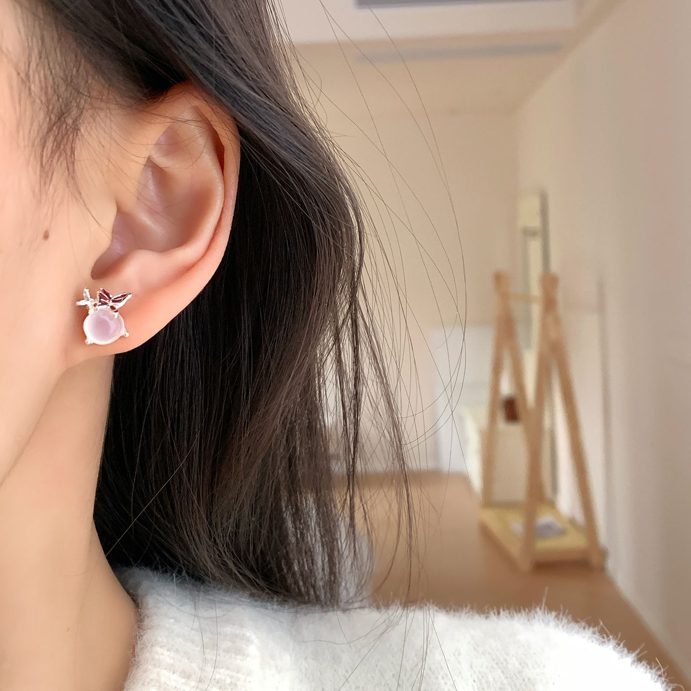 Women's Needle Light Luxury Minority High Sense Korean Style Temperament Rings