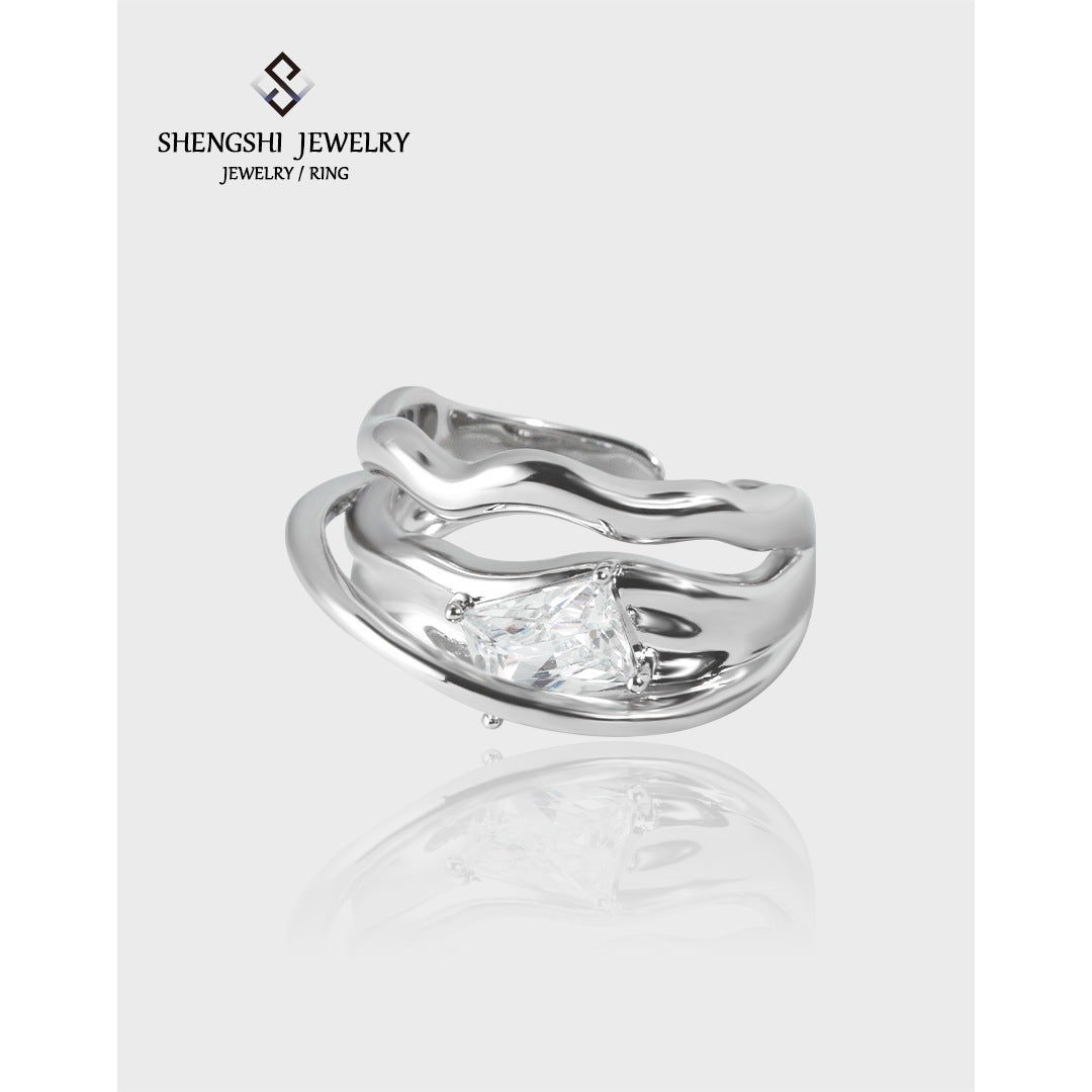 Fashion Personality High Sense Temperament Open Index Finger Ring