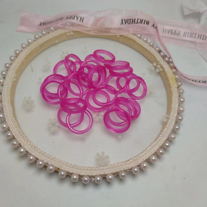 Female Single Material Sticky Accessory International Trade City Ring