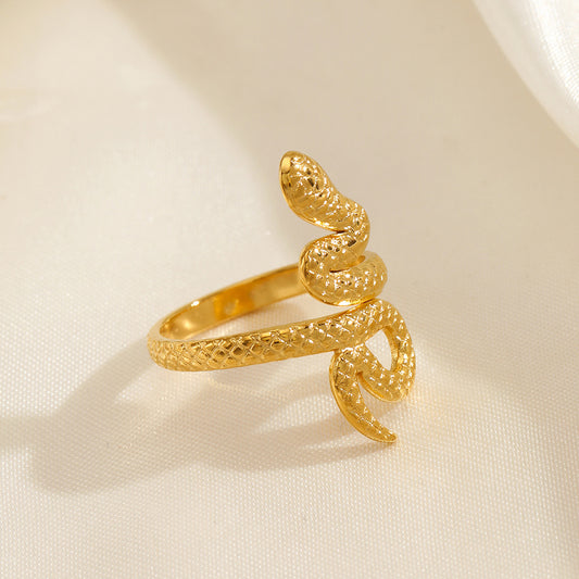 Steel Personality Simple Retro Ethnic Style Rings