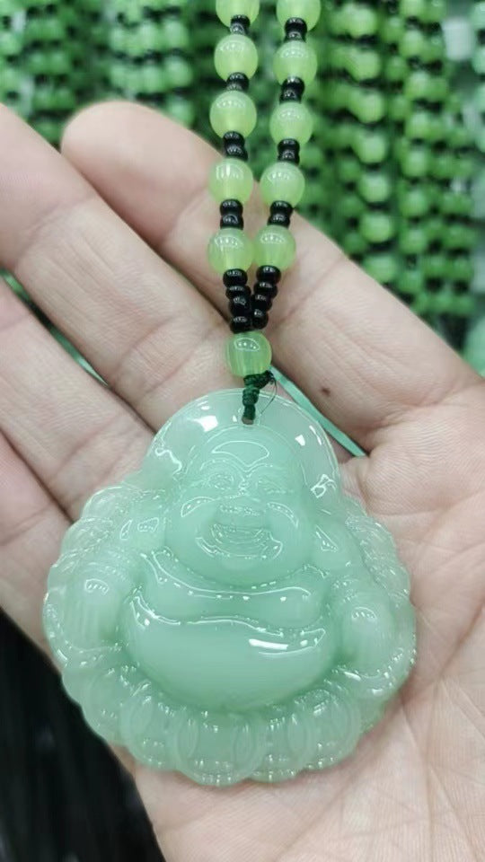 Jade Bamboo Graceful Fashionable Personalized Clothing Necklaces