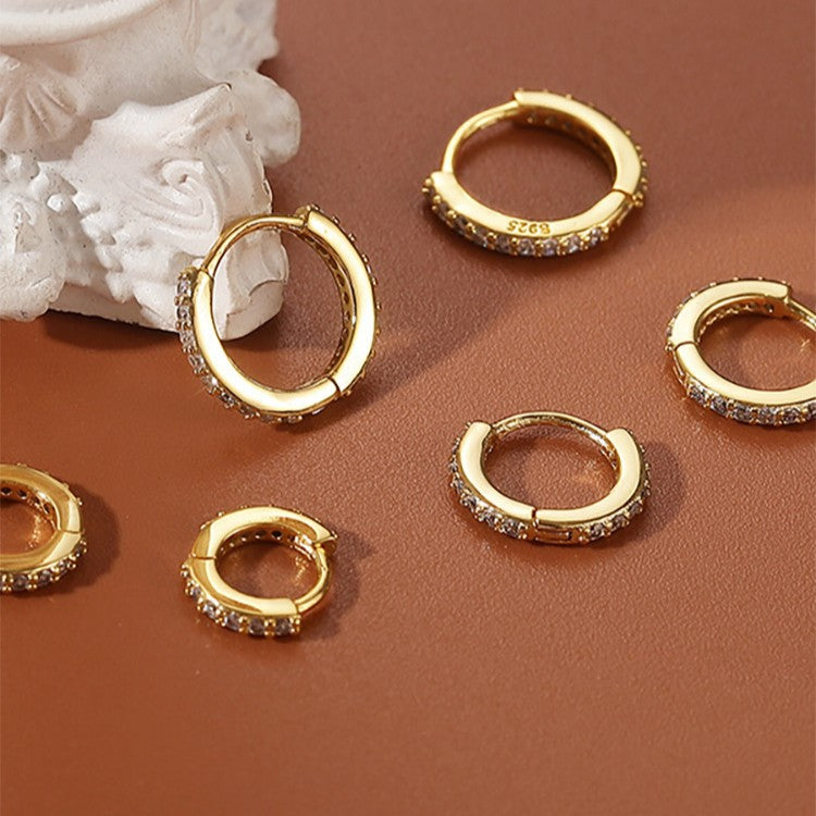 Female Simple Wind Ear Clip Refined Earrings