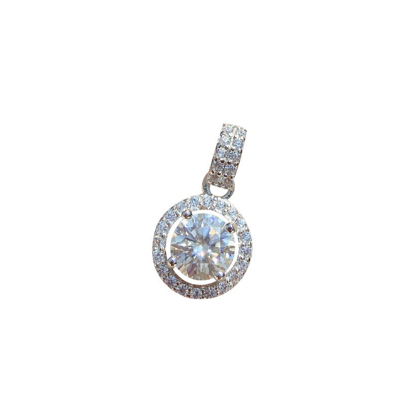 Live Broadcast Karat Imitation Moissanite Stone Pendants