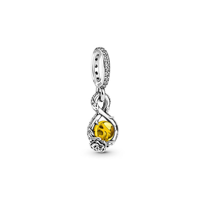 Sterling Sier Valentine's Day Planet Apple Jewelry Accessories