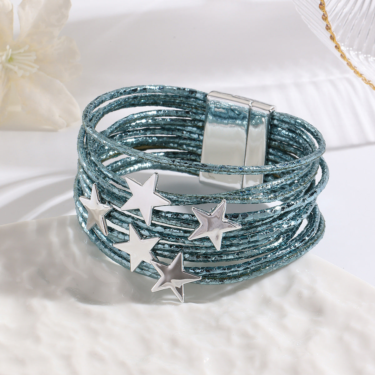 Women's Strap Design Creative Five-pointed Star Accessories Bracelets