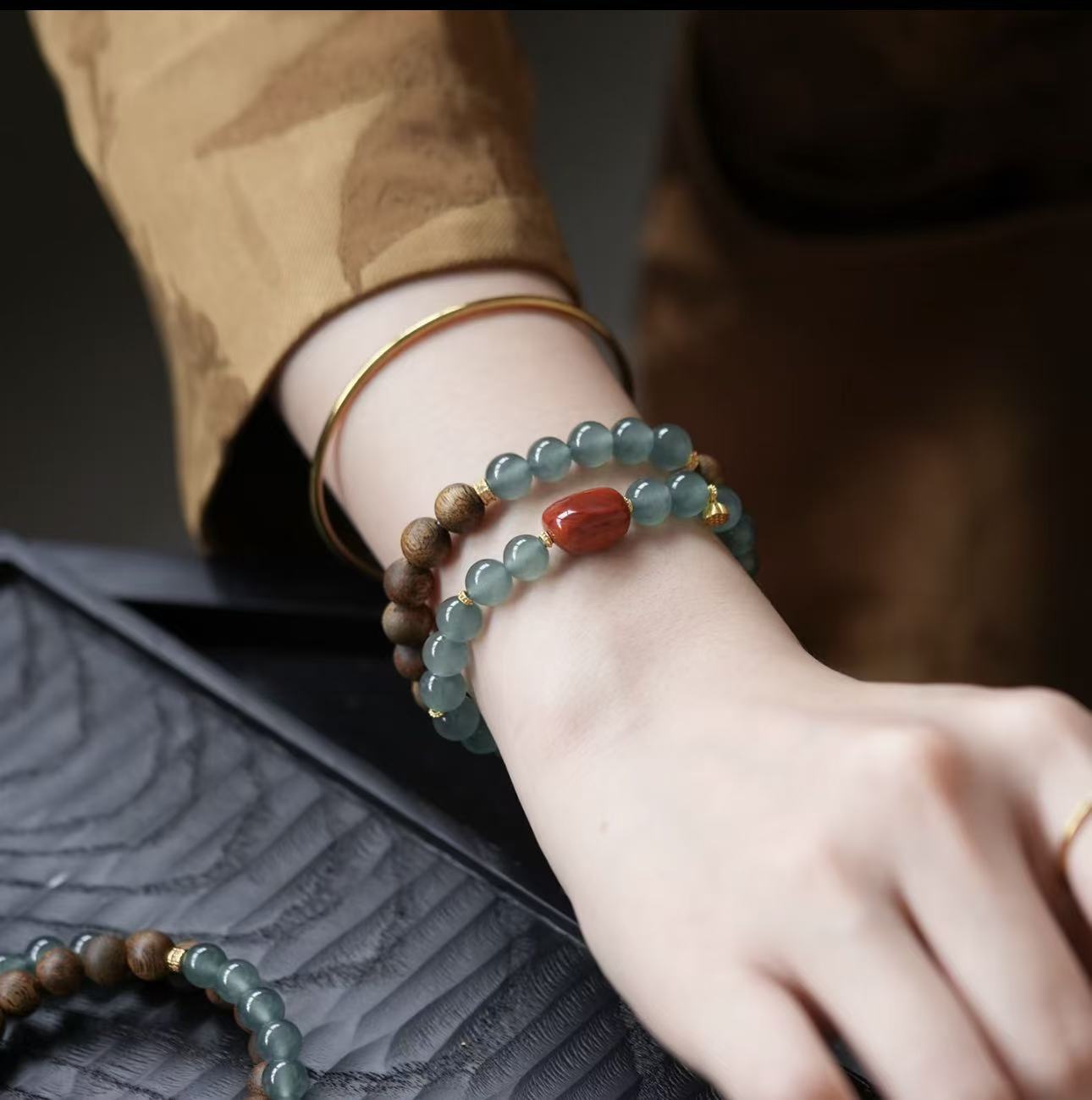 Xu Dazzling Yan High Quality Ice Transparent Natural Bracelets