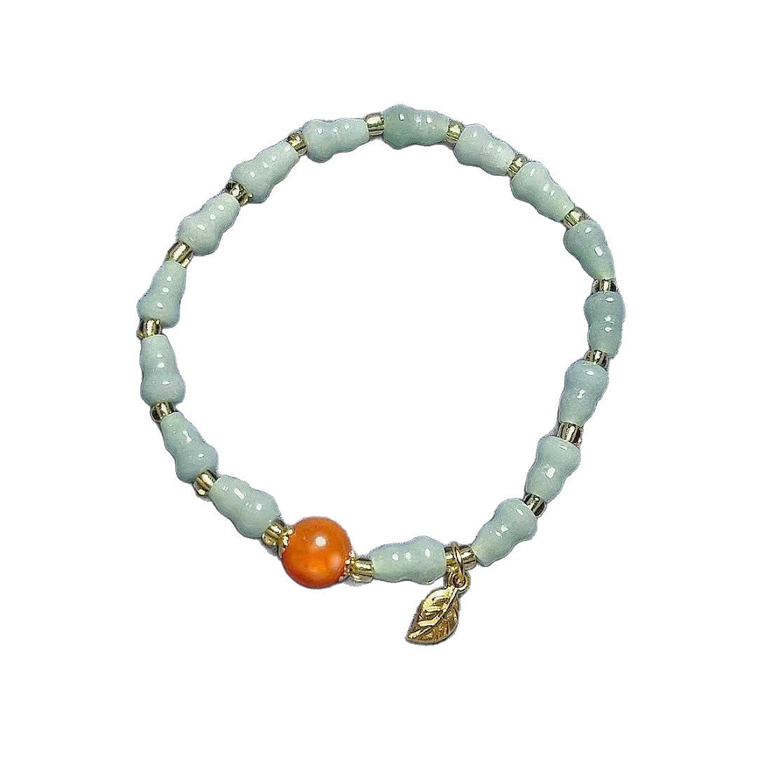 Women's With Leaves Simple Exquisite Niche Fashion Bracelet